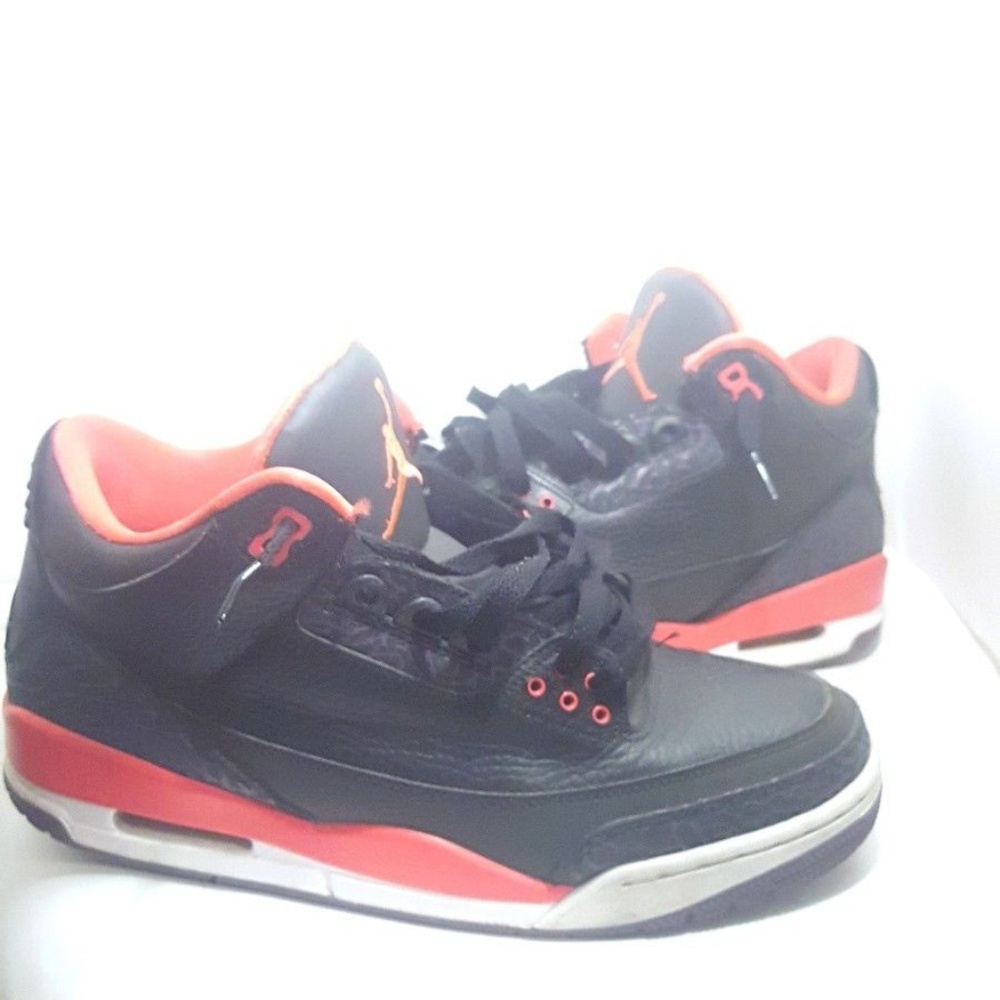 Air jordan retro 3 crimson Men's 9.5